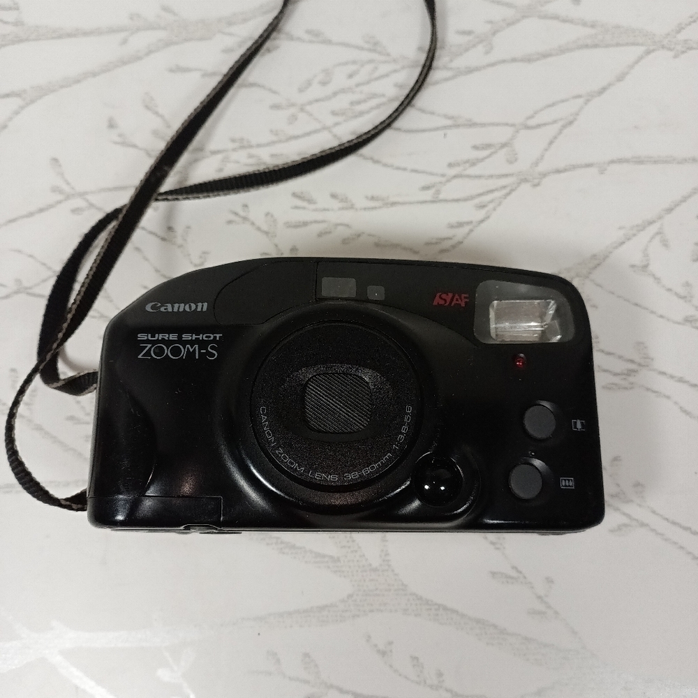 Canon Sure Shot Zoom S SAF 35mm Film Camera Zoom Lens Point & Shoot